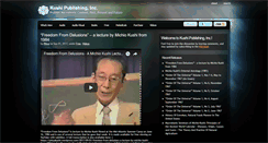 Desktop Screenshot of kushipublishing.com